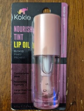 Brand New Kokie Nourish Tint Lip Oil - Pinky Promise 💄✨